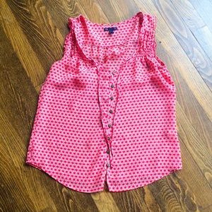 🍒EUC🍒 Floral Geometric Top